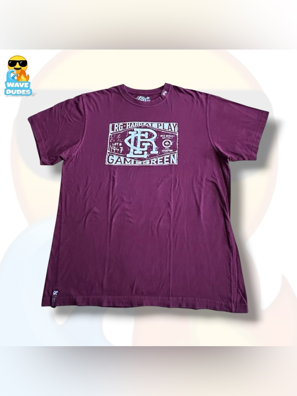 Men’s LRG Hard At Play Game Green T-Shirt